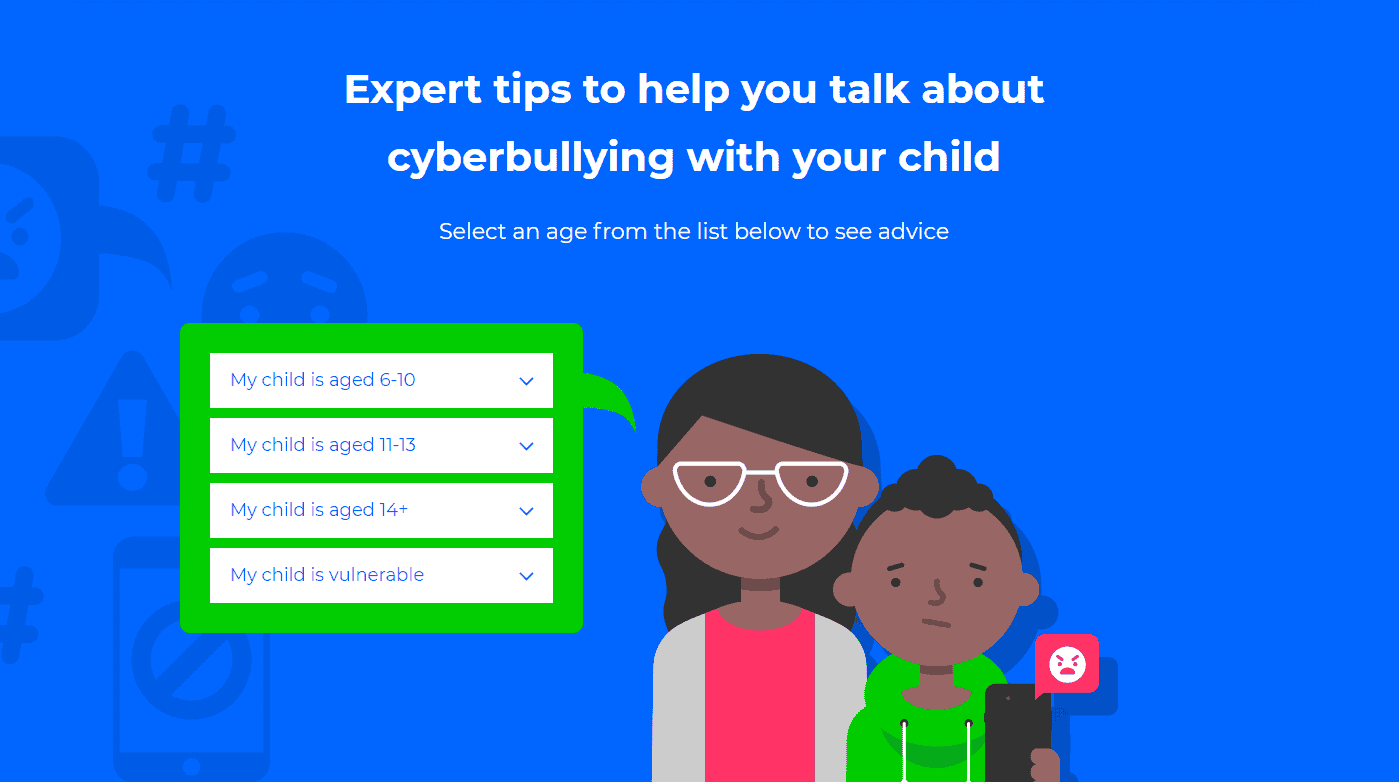 Cyberbullying conversation starter image