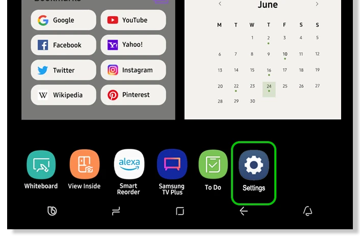 samsung-family-hub-settings-screen